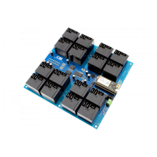 16-Channel High-Power Relay Controller Shield with IoT Interface